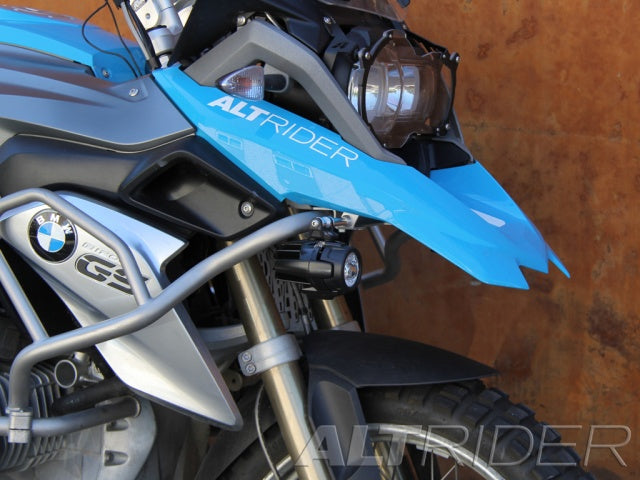 AltRider Upper Crash Bar Light Mount Kit for BMW R 1200 GS (2013-2016) and R 1250 GS OEM LED