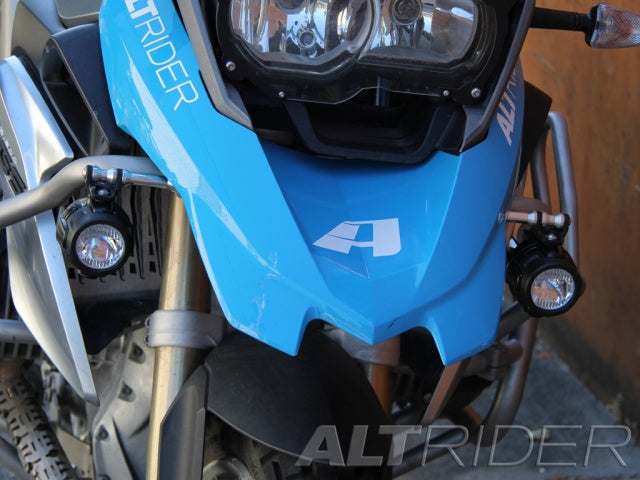 AltRider Upper Crash Bar Light Mount Kit for BMW R 1200 GS (2013-2016) and R 1250 GS OEM LED