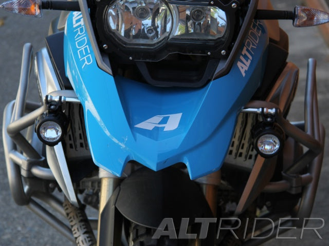 AltRider Upper Crash Bar Light Mount Kit for BMW R 1200 GS (2013-2016) and R 1250 GS OEM LED