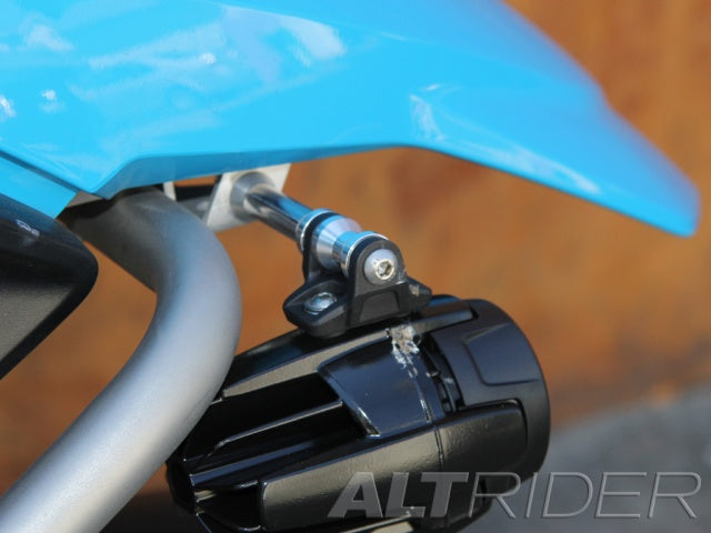 AltRider Upper Crash Bar Light Mount Kit for BMW R 1200 GS (2013-2016) and R 1250 GS OEM LED