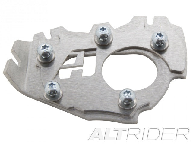 AltRider Side Stand Enlarger Foot with 6mm Riser for the BMW R 1200 & R 1250 GS & GSA Water Cooled