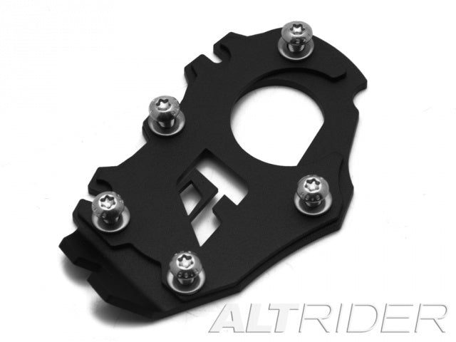 AltRider Side Stand Foot for the BMW R 1200 & R 1250 GS /GSA Lowered - Black
