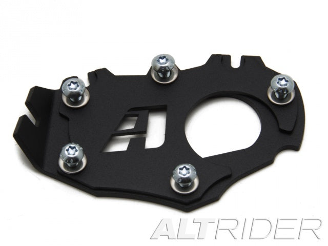 AltRider Side Stand Foot for the BMW R 1200 & R 1250 GS /GSA Lowered - Black