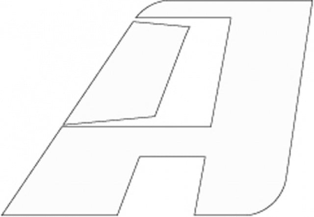 AltRider 2.5 Inch Reflective A Logo