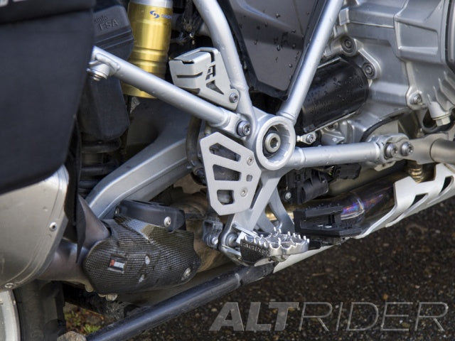 AltRider Rear Brake Master Cylinder Guard for the BMW R 1200 & R 1250 GS /GSA Water Cooled - Black