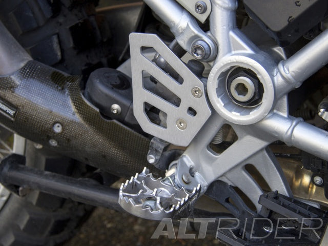 AltRider Rear Brake Master Cylinder Guard for the BMW R 1200 & R 1250 GS /GSA Water Cooled - Black