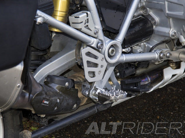 AltRider Rear Brake Master Cylinder Guard for the BMW R 1200 & R 1250 GS /GSA Water Cooled - Black
