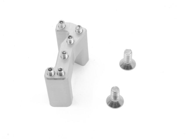 AltRider DualControl - 25.4mm Riser for the Kawasaki KLR 650 (2011-current) - Silver