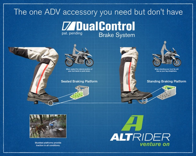 AltRider DualControl Brake System for KTM / Husqvarna / Norden 901 Models