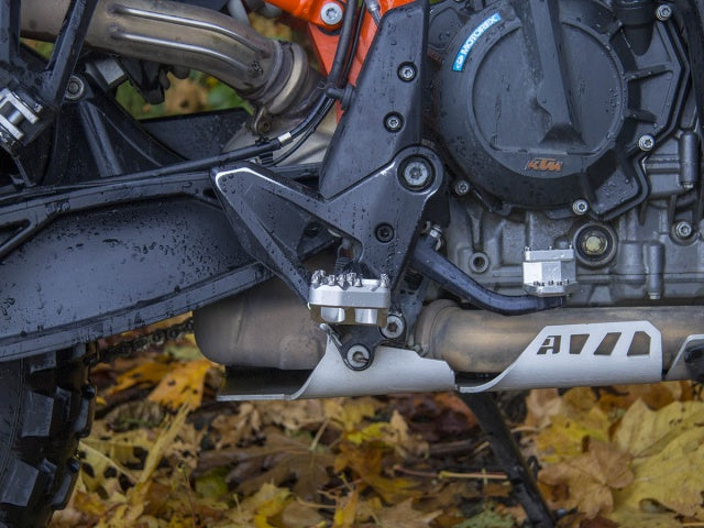 AltRider Adventure II Foot Pegs for Yamaha Tenere 700 and KTM / Husqvarna / GasGas Models - Black
