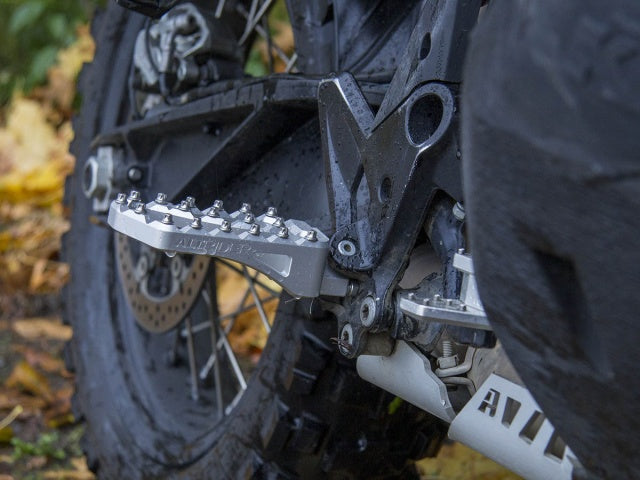 AltRider Adventure II Foot Pegs for Yamaha Tenere 700 and KTM / Husqvarna / GasGas Models - Black