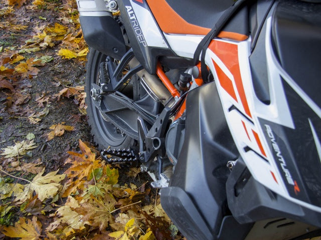 AltRider Adventure II Foot Pegs for Yamaha Tenere 700 and KTM / Husqvarna / GasGas Models - Black
