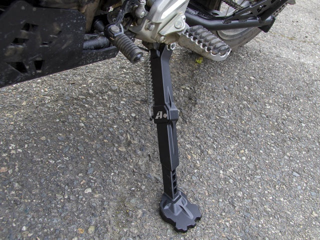 AltRider Adjustable Aluminum Side Stand With Upgraded Spring for Yamaha Tenere 700