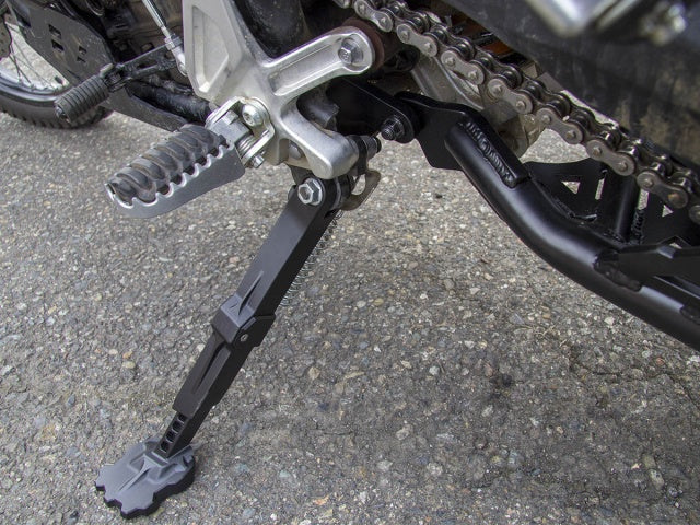 AltRider Adjustable Aluminum Side Stand With Upgraded Spring for Yamaha Tenere 700
