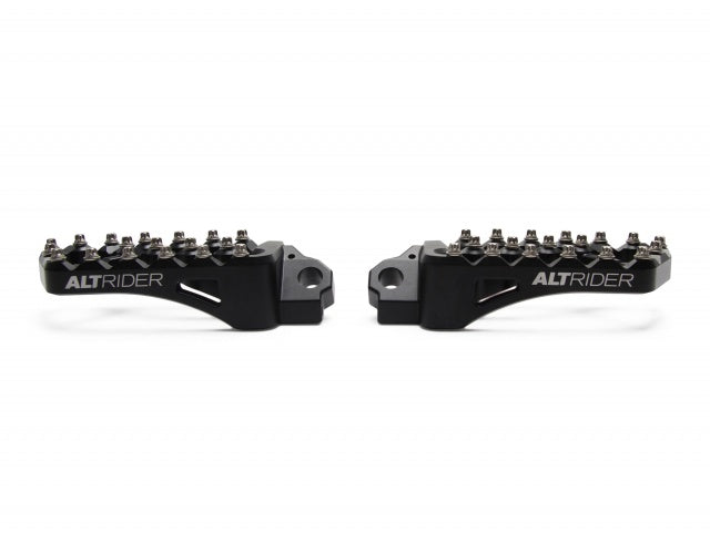 AltRider Adventure II Foot Pegs for Yamaha Tenere 700 and KTM / Husqvarna / GasGas Models - Black