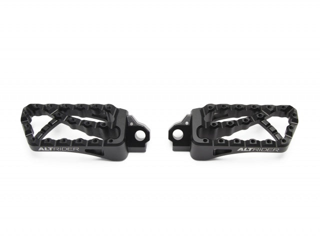 AltRider Adventure II Foot Pegs for Yamaha Tenere 700 and KTM / Husqvarna / GasGas Models - Black