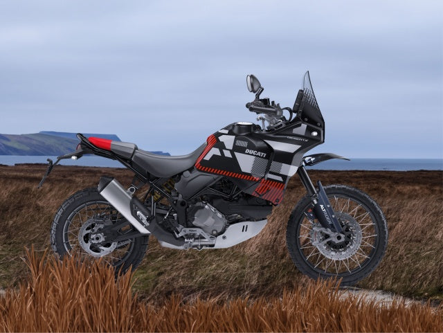 AltRider High Fender Kit for the Ducati DesertX - Red
