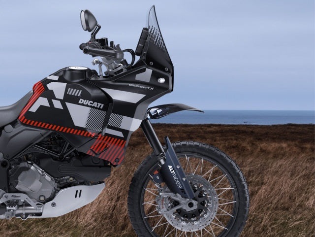 AltRider High Fender Kit for the Ducati DesertX - Red