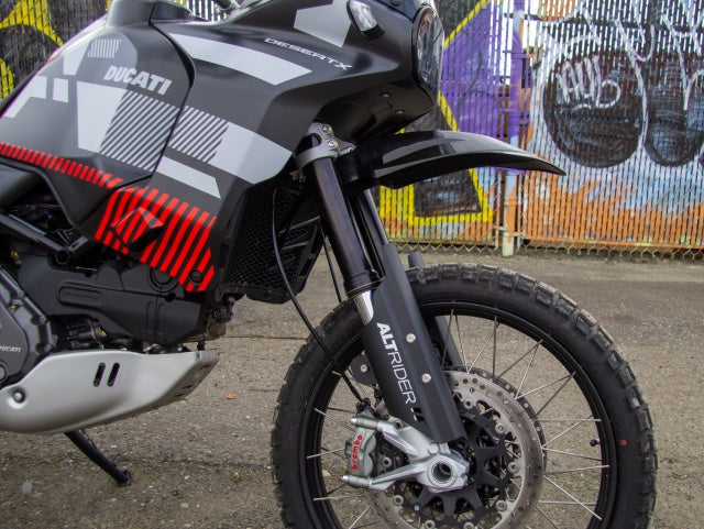 AltRider High Fender Kit for the Ducati DesertX - Red
