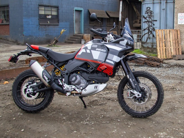 AltRider High Fender Kit for the Ducati DesertX - Red