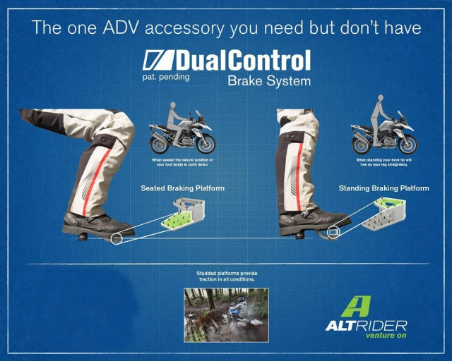 AltRider DualControl Brake System for KTM / Husqvarna MX Models