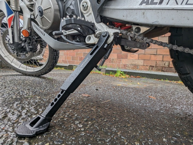 AltRider Adjustable Aluminum Side Stand for the Aprilia Tuareg 660