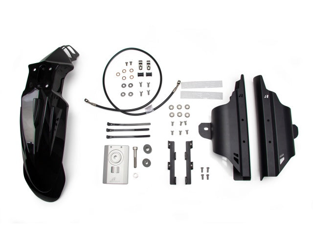 AltRider High Fender Kit for the Ducati DesertX - Red
