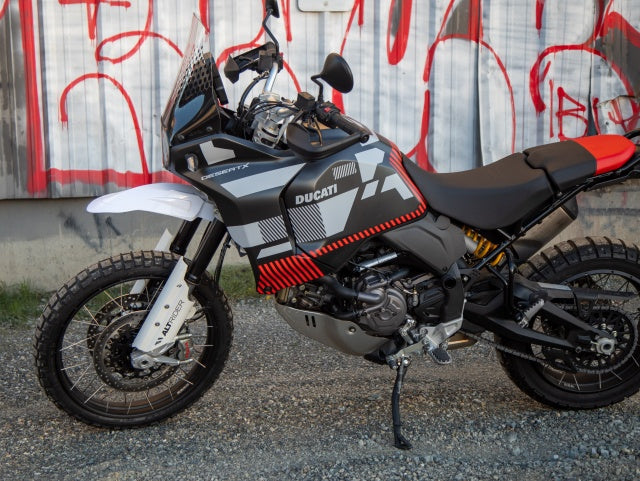 AltRider High Fender Kit for the Ducati DesertX - Red