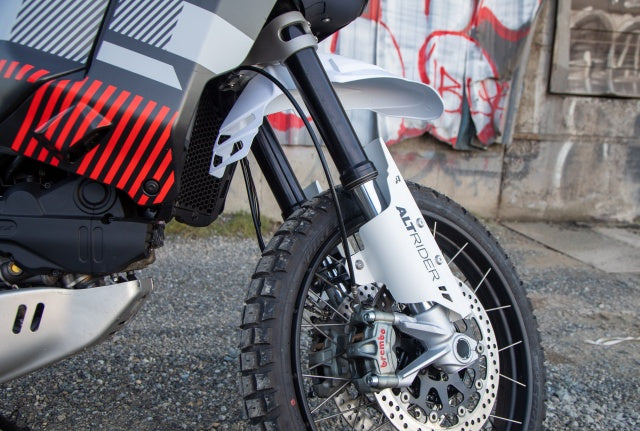 AltRider High Fender Kit for the Ducati DesertX - Red