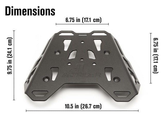 AltRider Rear Luggage Rack for the Yamaha Tenere 700 (2019-Current)