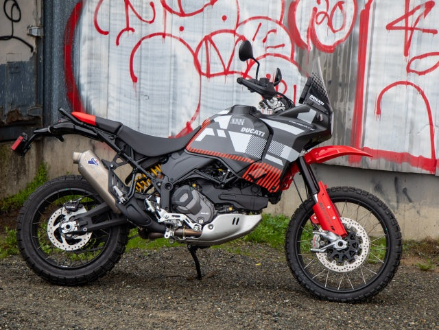 AltRider High Fender Kit for the Ducati DesertX - Red