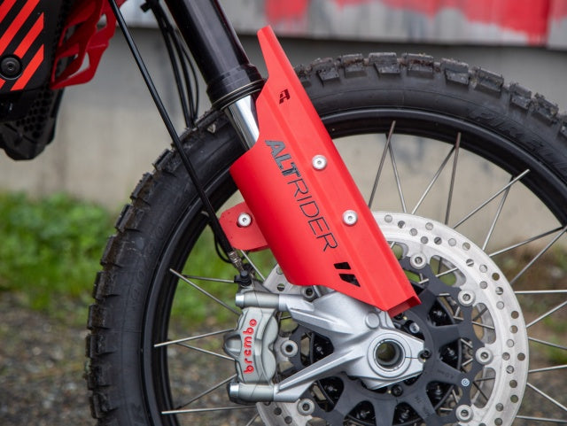 AltRider High Fender Kit for the Ducati DesertX - Red