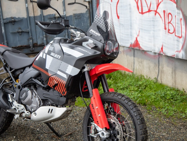 AltRider High Fender Kit for the Ducati DesertX - Red