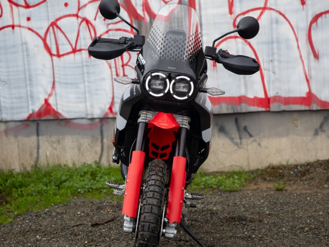 AltRider High Fender Kit for the Ducati DesertX - Red