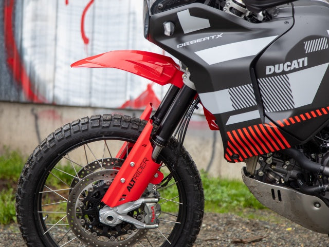 AltRider High Fender Kit for the Ducati DesertX - Red