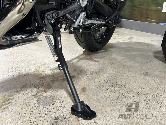 AltRider Adjustable Aluminum Side Stand for Lowered Suspension BMW R 1200 & R 1250 GS/GSA (2013-current)