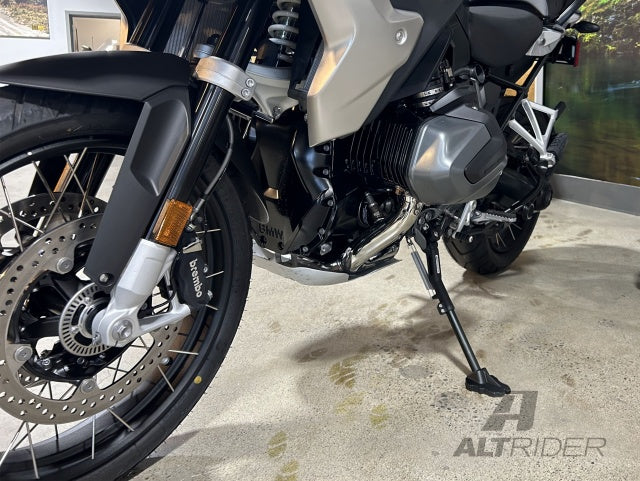 AltRider Adjustable Aluminum Side Stand for Lowered Suspension BMW R 1200 & R 1250 GS/GSA (2013-current)
