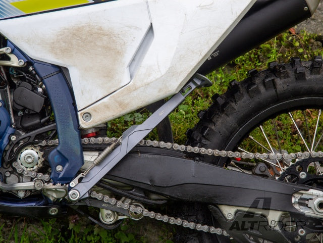AltRider Adjustable Aluminum Side Stand for KTM / Husqvarna / GasGas Dirt Bikes