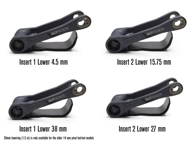 AltRider Variable Height Suspension Lowering Linkage for KTM / Husqvarna / GASGAS Dirt Bikes