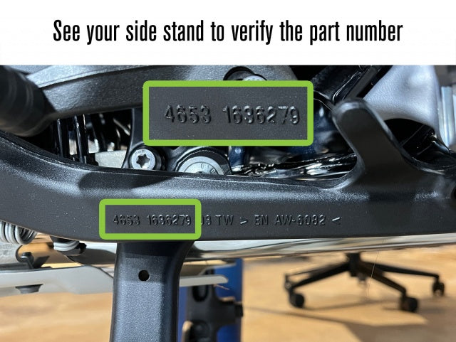 AltRider Side Stand Enlarger Foot for the BMW R 1300 GS