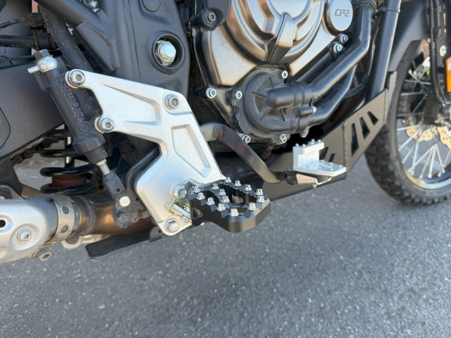 AltRider Adventure II Foot Pegs for Yamaha Tenere 700 and KTM / Husqvarna / GasGas Models - Black