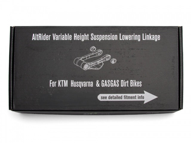 AltRider Variable Height Suspension Lowering Linkage for KTM / Husqvarna / GASGAS Dirt Bikes