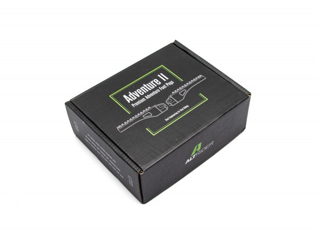 AltRider Adventure II Foot Pegs for Yamaha Tenere 700 and KTM / Husqvarna / GasGas Models - Black