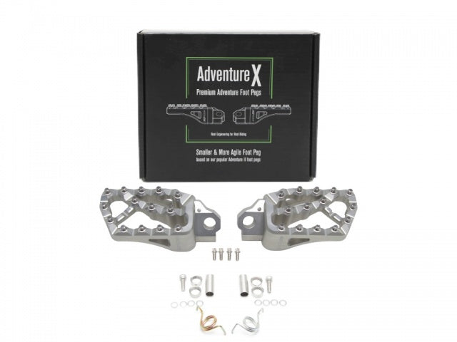 AltRider Adventure II Foot Pegs for Yamaha Tenere 700 and KTM / Husqvarna / GasGas Models - Black