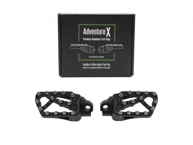 AltRider Adventure II Foot Pegs for Yamaha Tenere 700 and KTM / Husqvarna / GasGas Models - Black