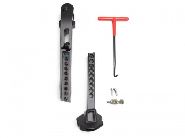 AltRider Adjustable Aluminum Side Stand for the Aprilia Tuareg 660