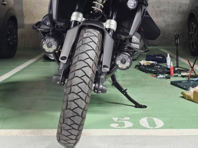 AltRider Adjustable Aluminum Side Stand for BMW R1300 GS/GSA Sports Suspension