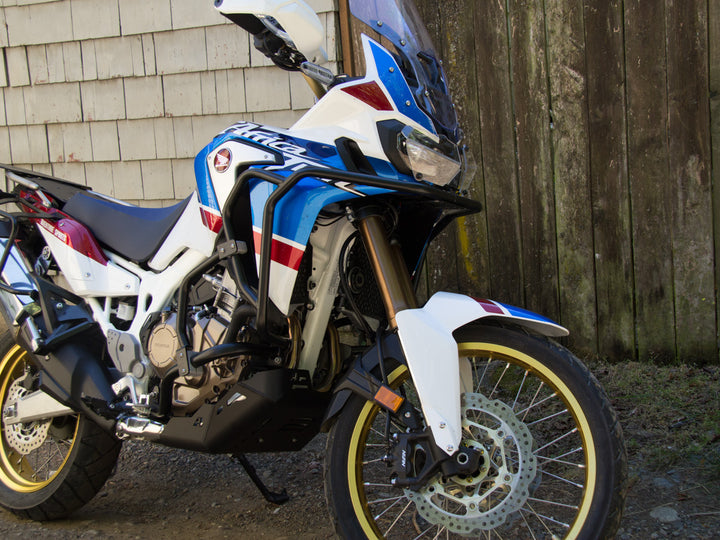 AltRider Upper Crash Bars for the Honda CRF1000L Africa Twin Adventure Sports (with installation bracket) - Black