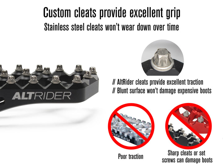 AltRider Adventure Foot Pegs for the Honda CRF1100 Africa Twin/ ADV Sports