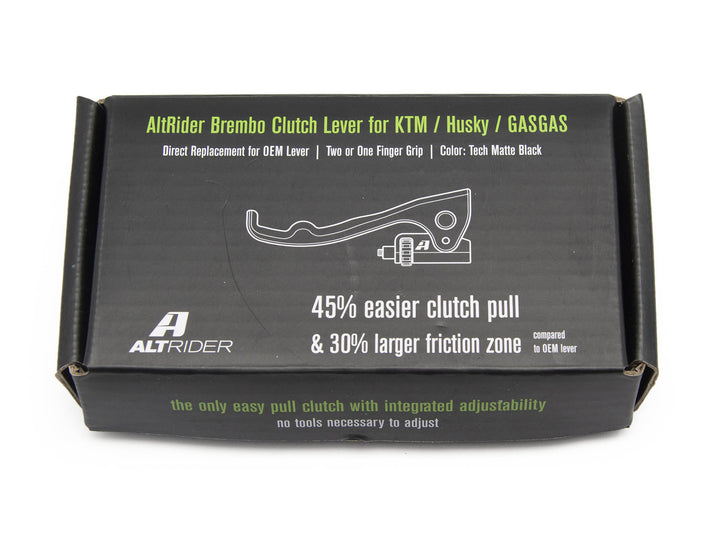 AltRider MAC Clutch and Brake Levers for KTM / Husky / GASGAS / Sherco / Beta / TM Brembo System